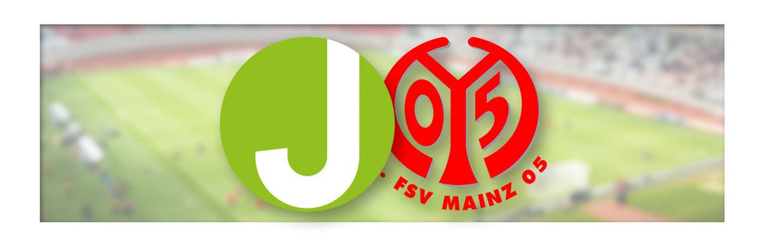 Juskys Sponsoring in de 1e Bundesliga op 1. FSV Mainz 05