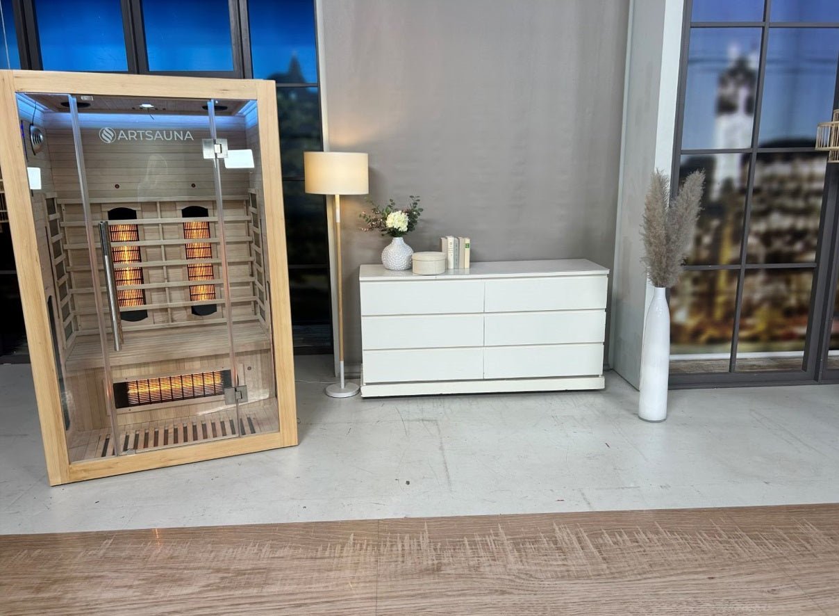Infraroodcabine vanaf Artsauna – productdemonstratie tijdens telewinkelen