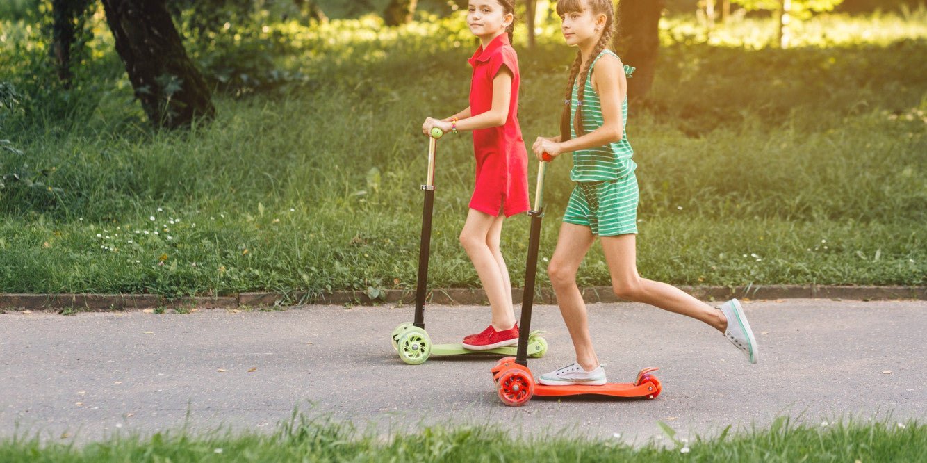 Stuntsteppen en kindersteppen – de perfecte vrijetijdsgenoot
