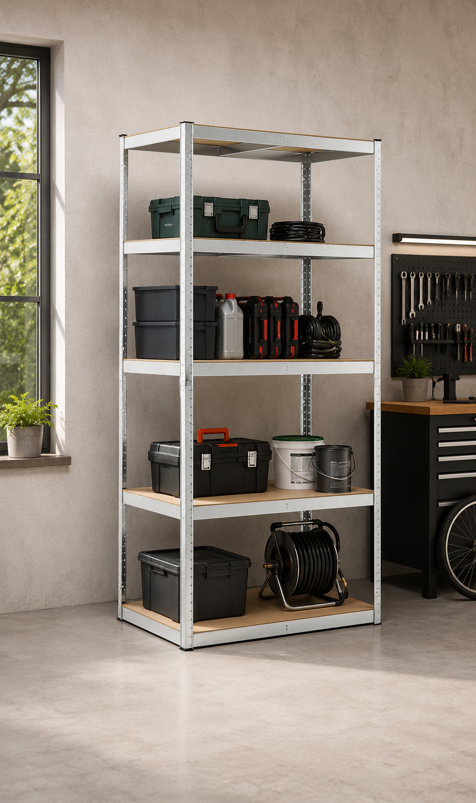 Ontdek ons Basic opbergrek