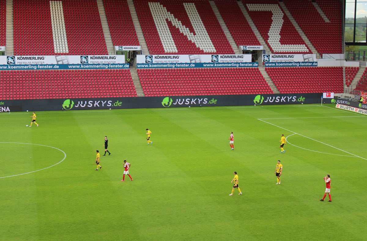 Sponsoring in de 1e Bundesliga bij 1. FSV Mainz 05