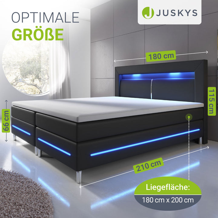 Boxspringbed Norfolk - kunstleer