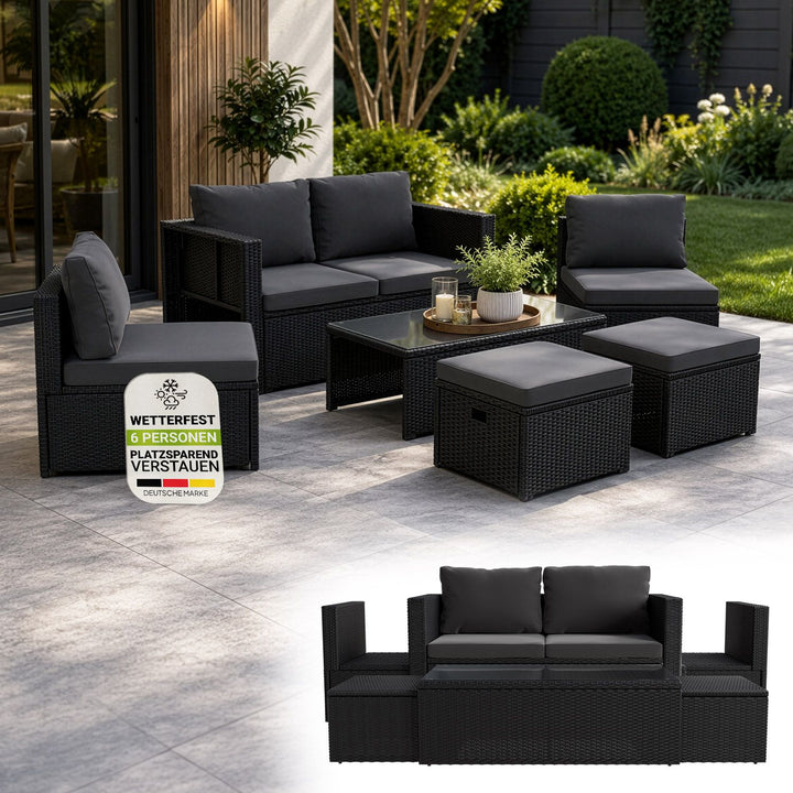 Polyrattan lounge Salou