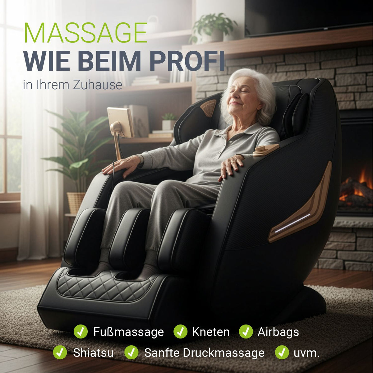 Massagestoel Paros