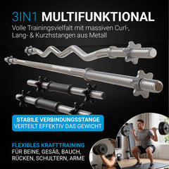 3in1 halterset 60kg