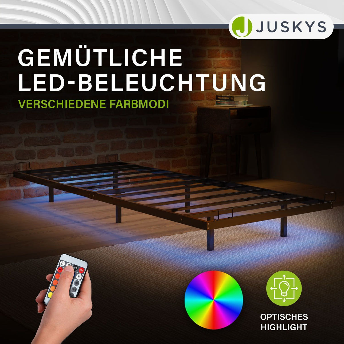Metalen zwevend bed Palamos