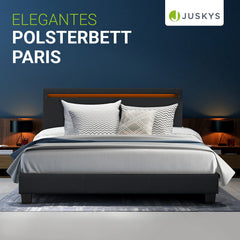 Gestoffeerd bed Paris