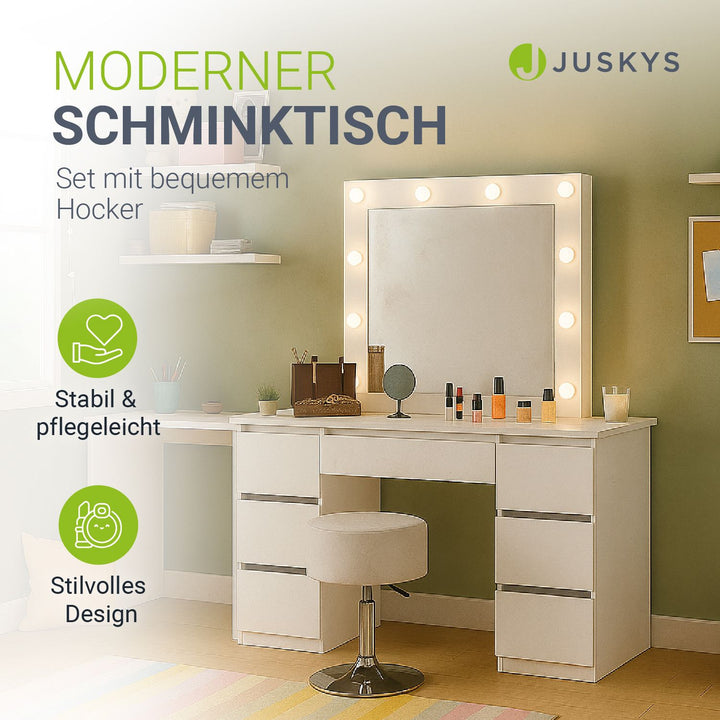 Make-uptafel met spiegel Talea