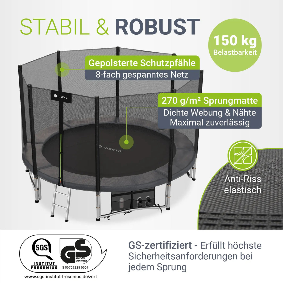Outdoor trampoline JumpMaster