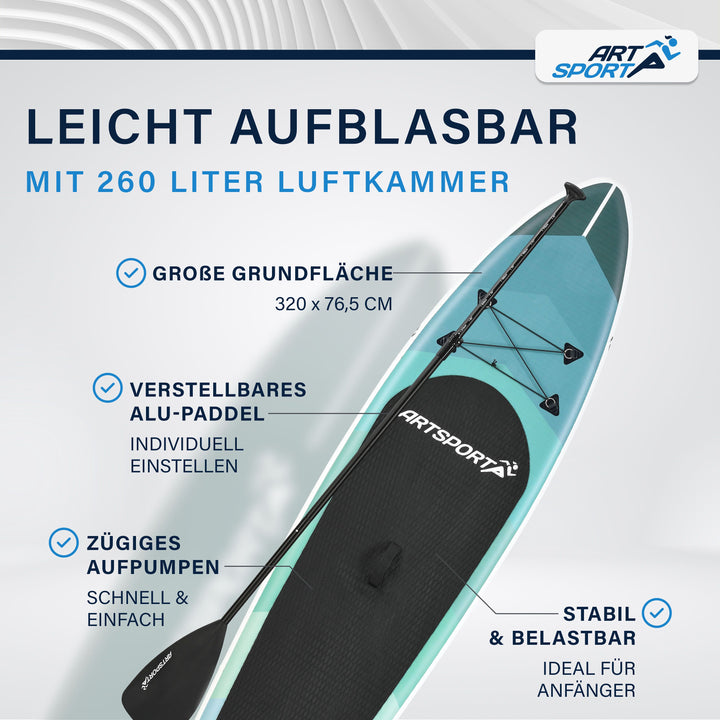 Staan Up Paddling Board - compleet setje