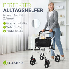 Rollator voor het appartement