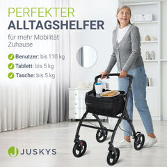 Rollator voor het appartement