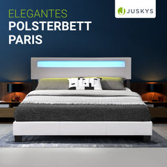 Gestoffeerd bed Paris