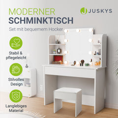 Make-uptafel Bella met kruk Melly