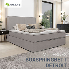 Boxspringbed Detroit - chenille-stof