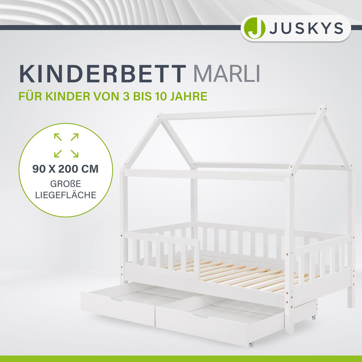 Kinderbed Marli 90 x 200 cm met bedlade