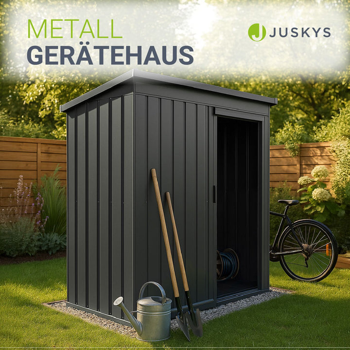Metalen gereedschapsschuur