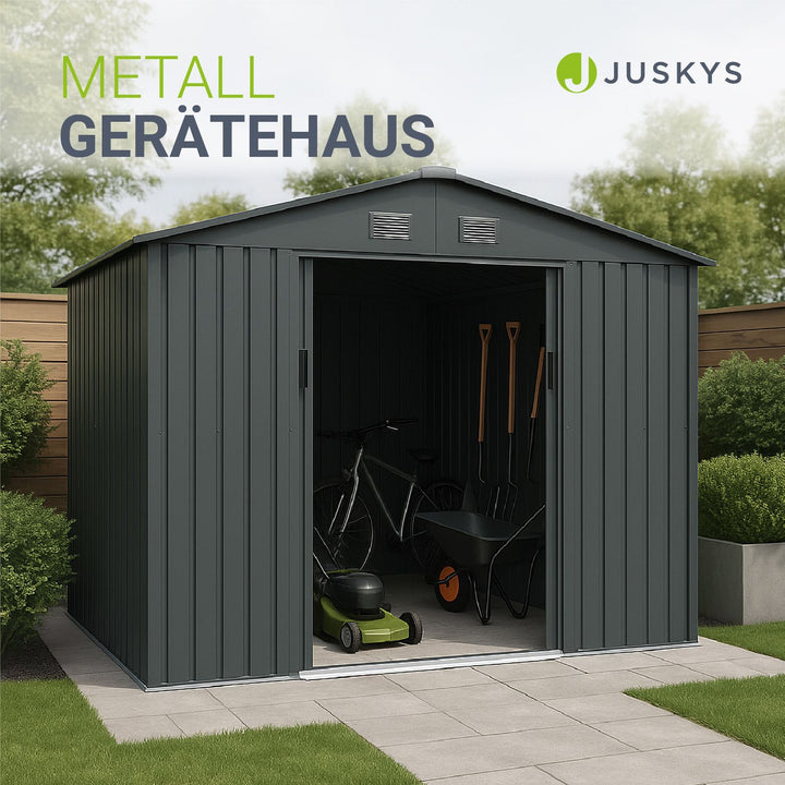 Metalen gereedschapsschuur