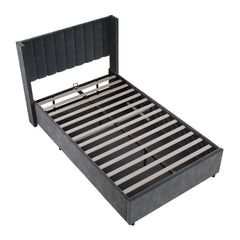 Gestoffeerd bed Savona