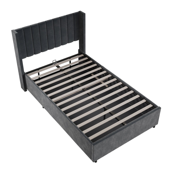 Gestoffeerd bed Savona