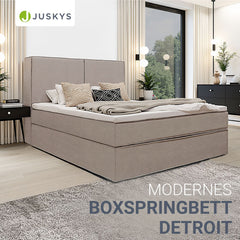 Boxspringbed Detroit - chenille-stof