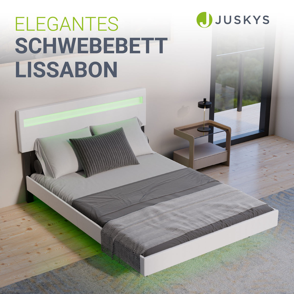 Zwevend bed Lissabon