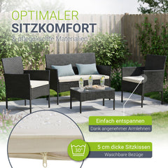 Polyrattan zitgroep Fort Myers