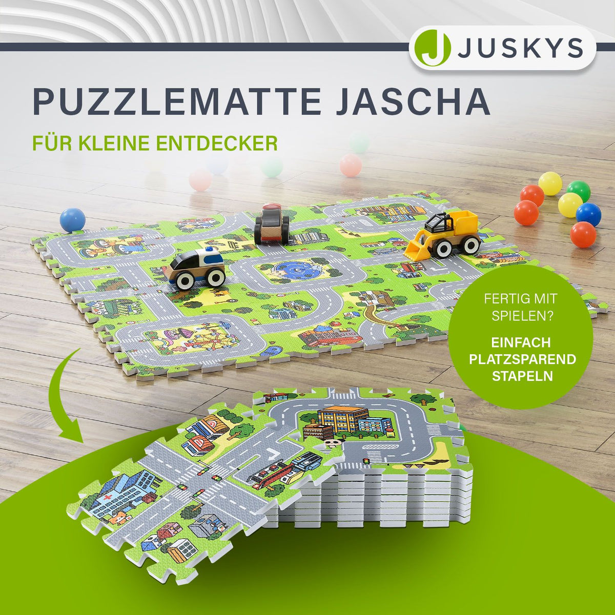 Puzzelmat voor baby's en kinderen