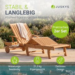 Opvouwbare tuinligstoel SunScape