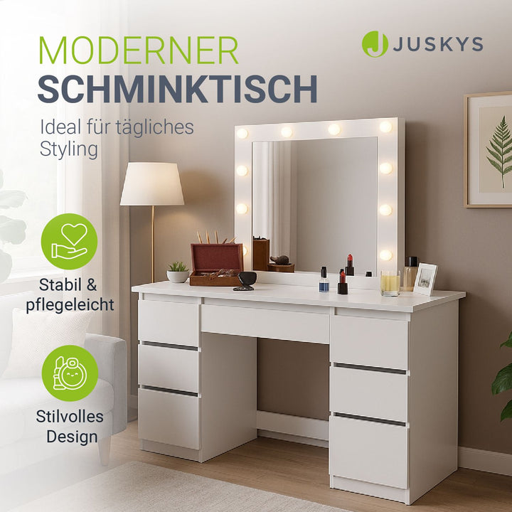 Make-uptafel met spiegel Talea