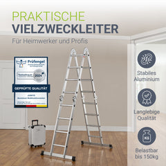 Aluminium multifunctionele ladder
