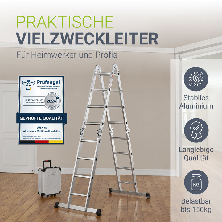 Aluminium multifunctionele ladder