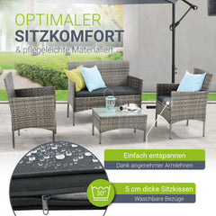 Polyrattan zitgroep Fort Myers