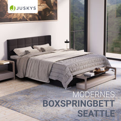 Boxspringbed Seattle - Malmo-Stoff
