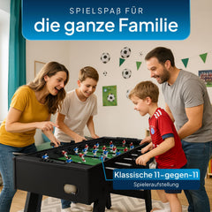 Tafelvoetbaltafel voor kinderen en volwassenen