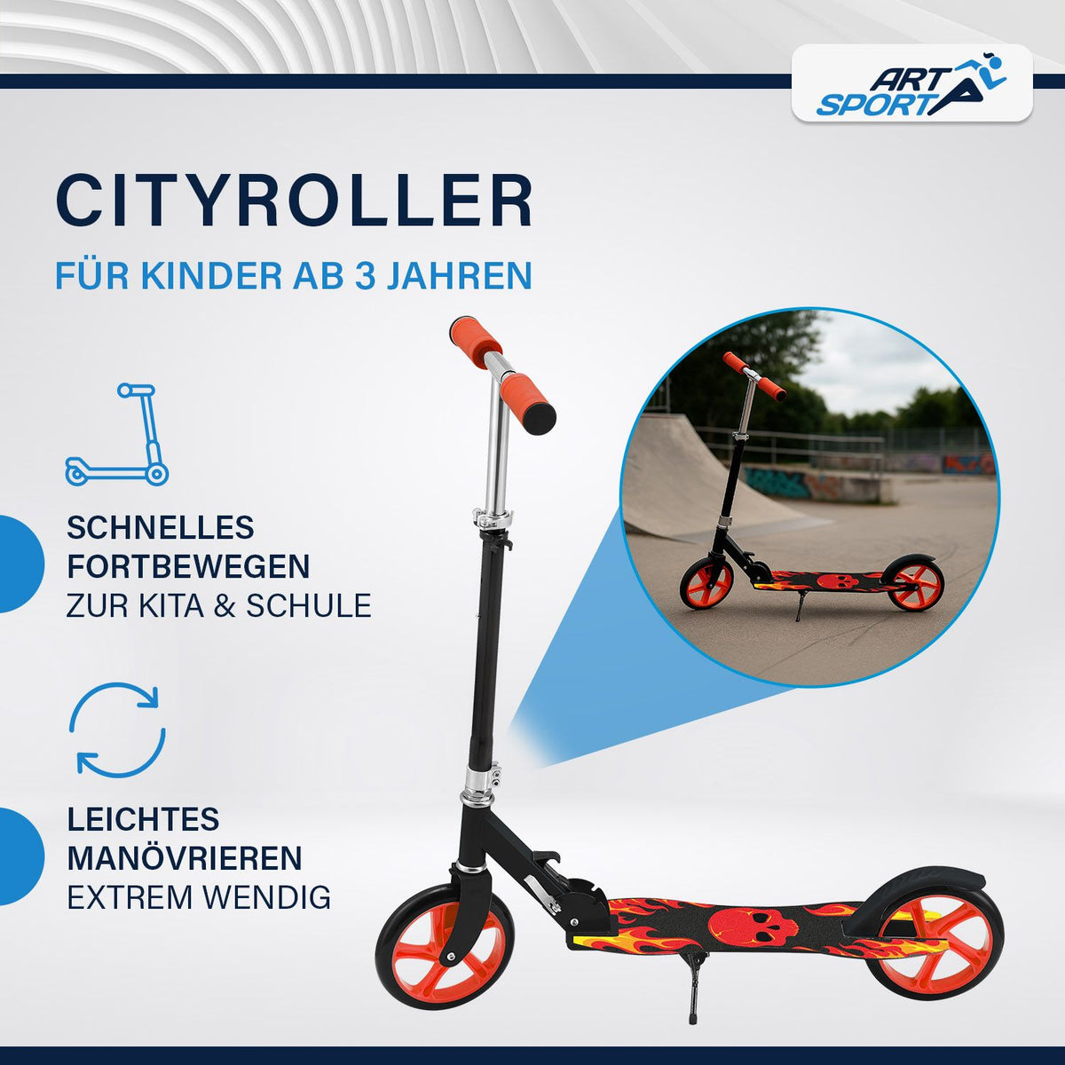 Stadsscooter - diverse ontwerpen
