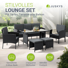 Rattan zitgroep Turin