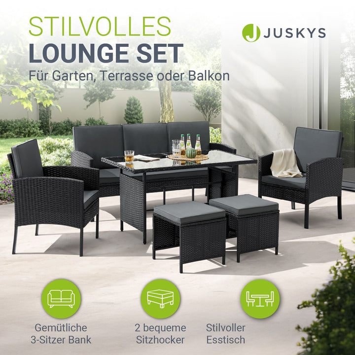 Rattan zitgroep Turin