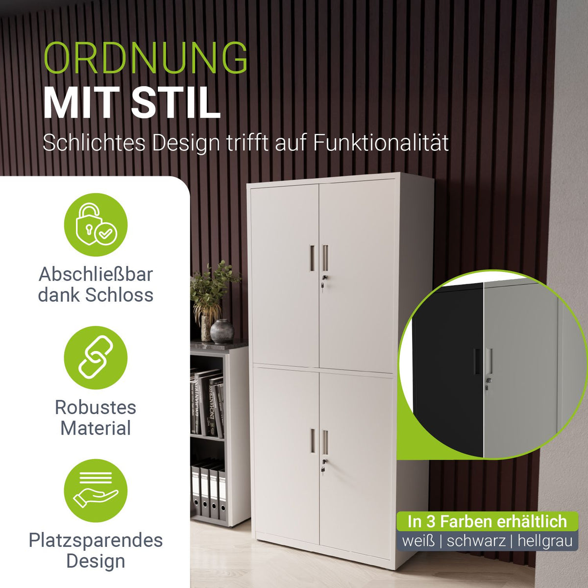 Metalen archiefkast