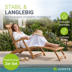 Opvouwbare tuinligstoel Evia