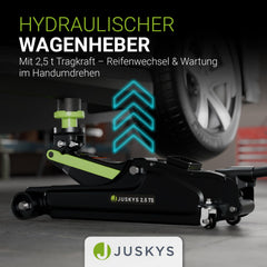 Jac 2,5 t met transportdoos