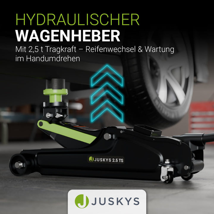 Jac 2,5 t met transportdoos