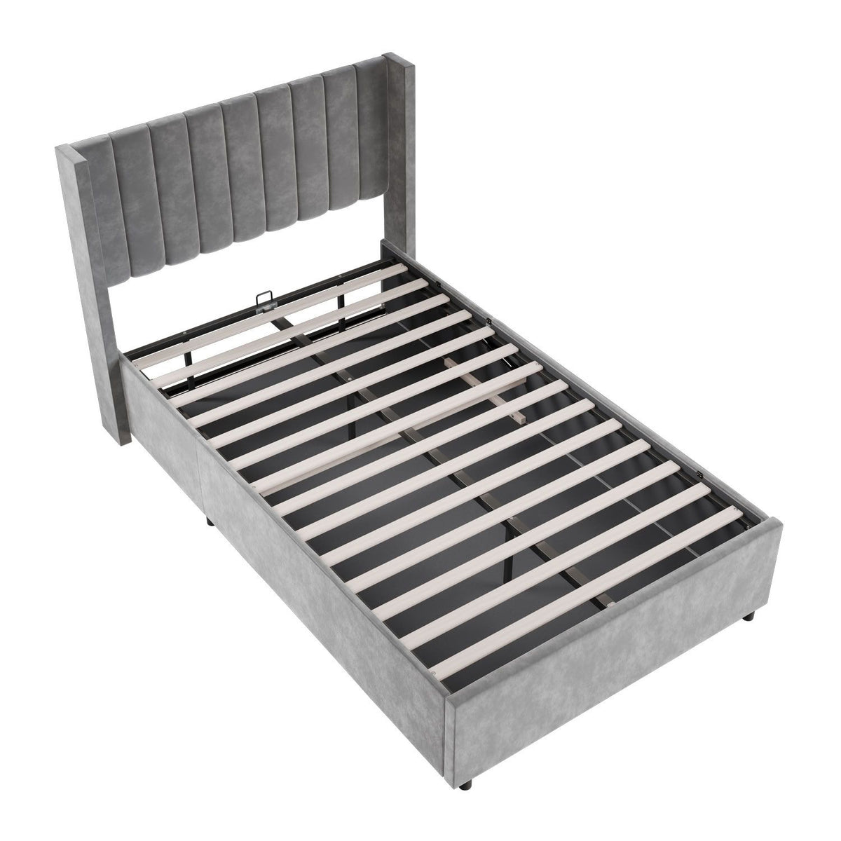 Gestoffeerd bed Savona