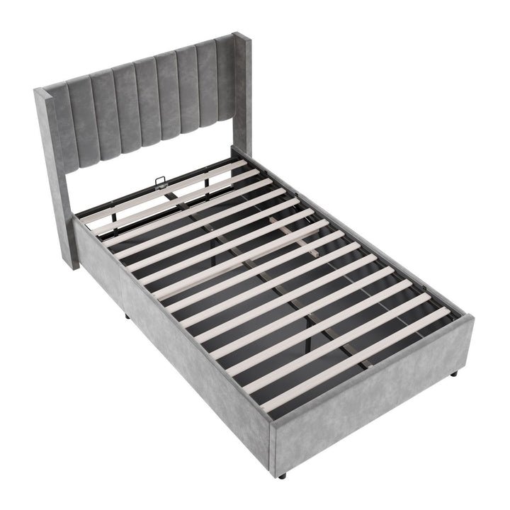 Gestoffeerd bed Savona