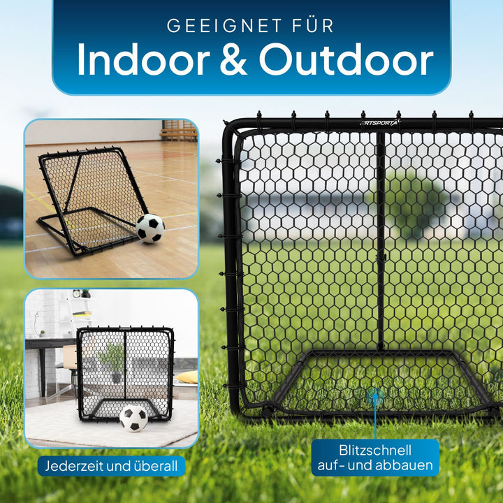 Voetbal rebounder 100 x 100 cm vermogen Pass