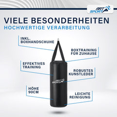 Bokszak voor kinderen en volwassenen