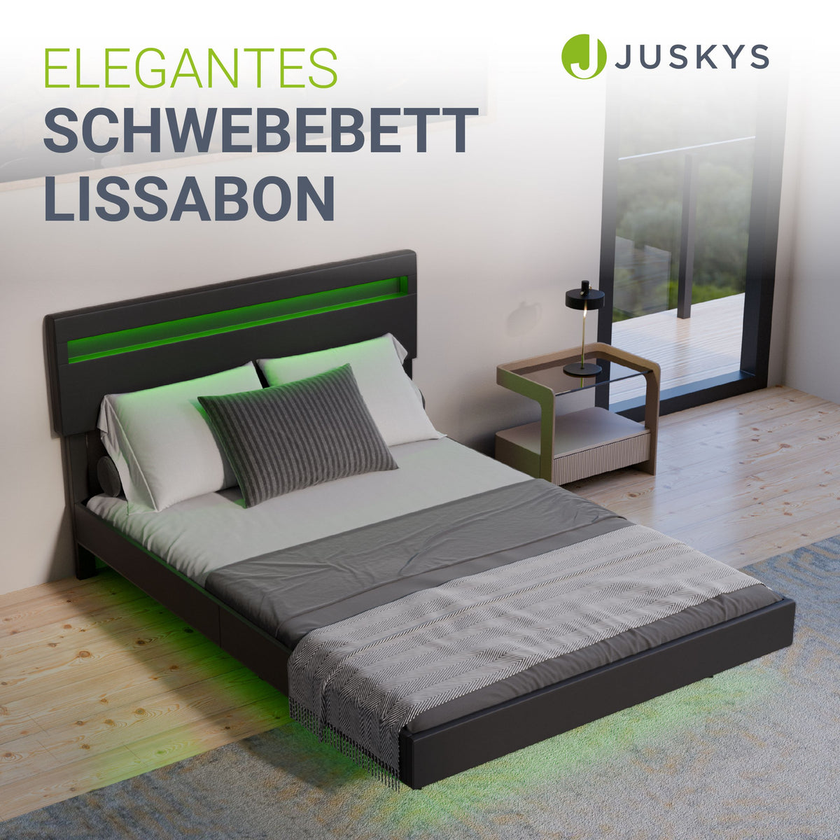 Zwevend bed Lissabon