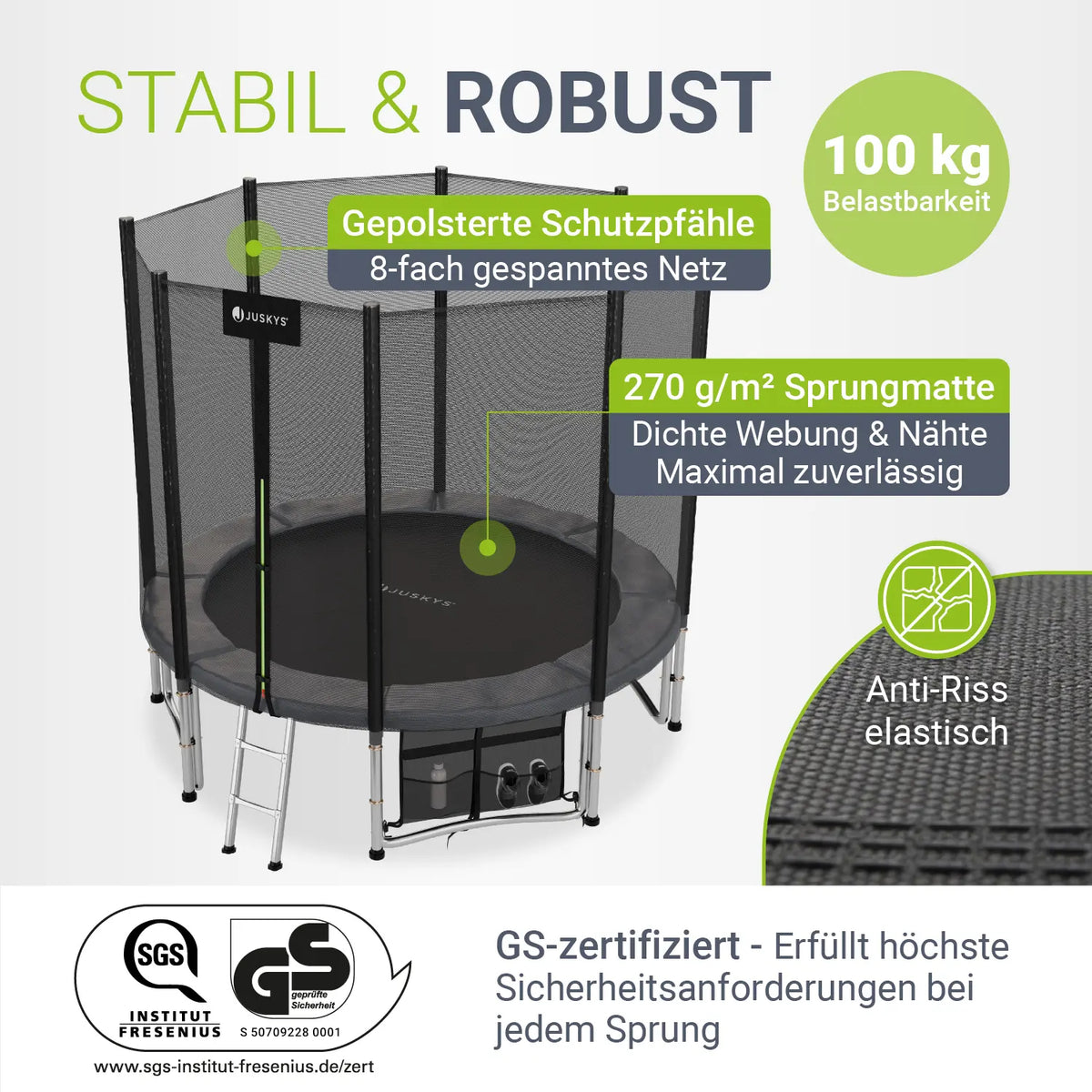 Outdoor trampoline JumpMaster