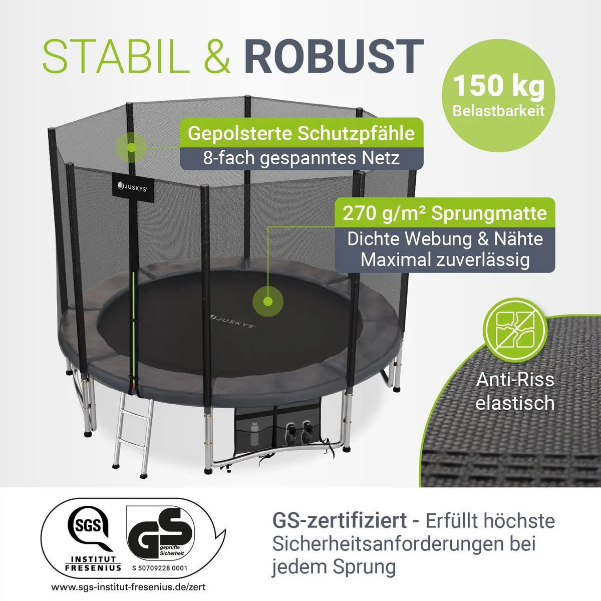 Outdoor trampoline JumpMaster