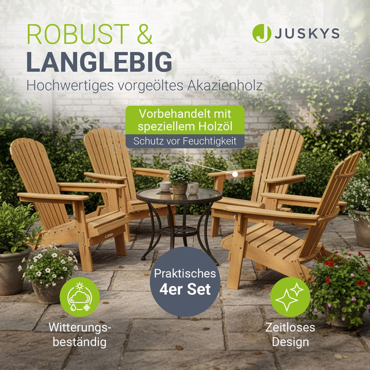 Opvouwbare tuinligstoel Korfu